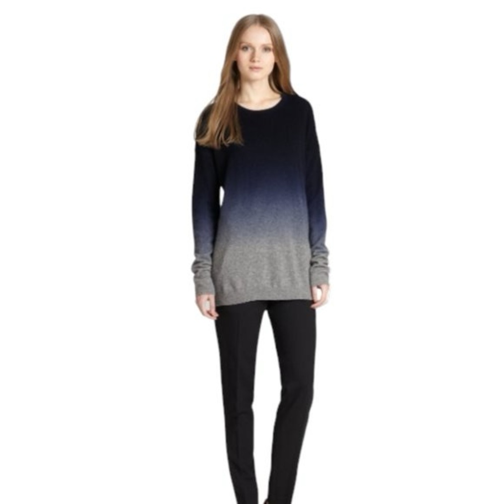 Vince Wool Cashmere Ombré Sweater XS